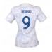 Frankrike Olivier Giroud #9 Borte Drakt Dame VM 2022 Kortermet